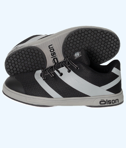 Women's CrossKicks Black/Grey 1/16" Split Slider (LH)